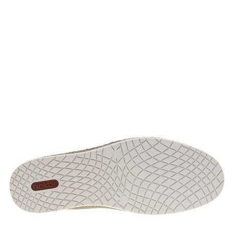 Tennis taupe en filet ajourées à l'avant et à fermeture slip-on - Image 5