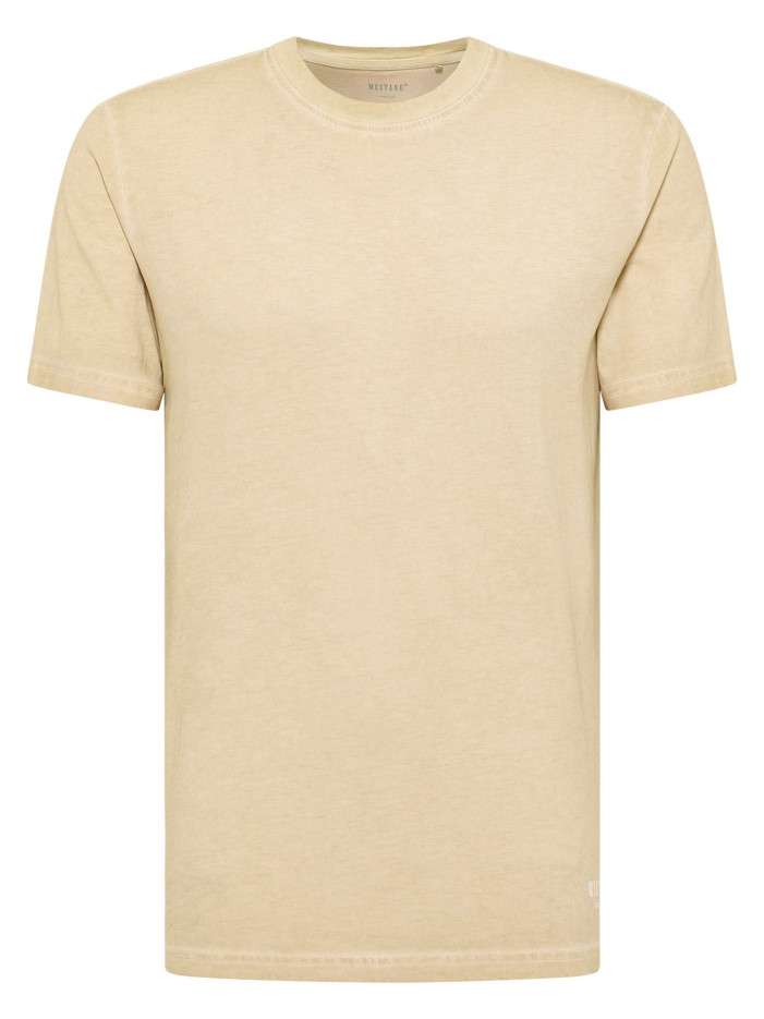T-shirt en coton beige...