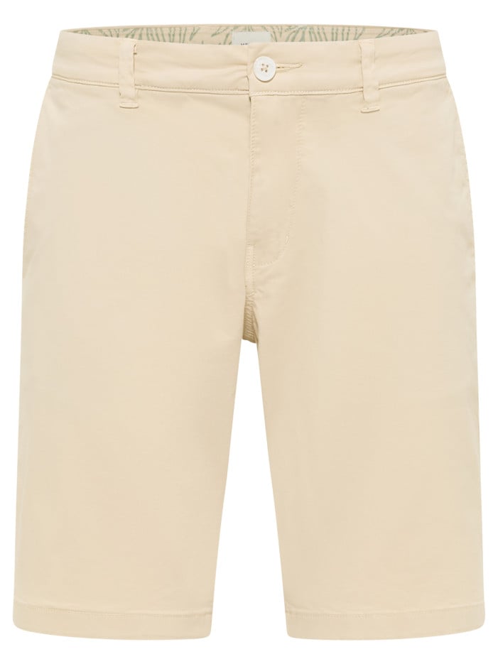 Short chino en coton beige...