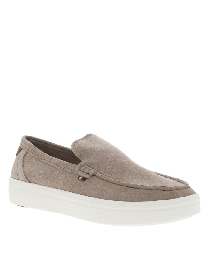 Mocassins en cuir beiges en...