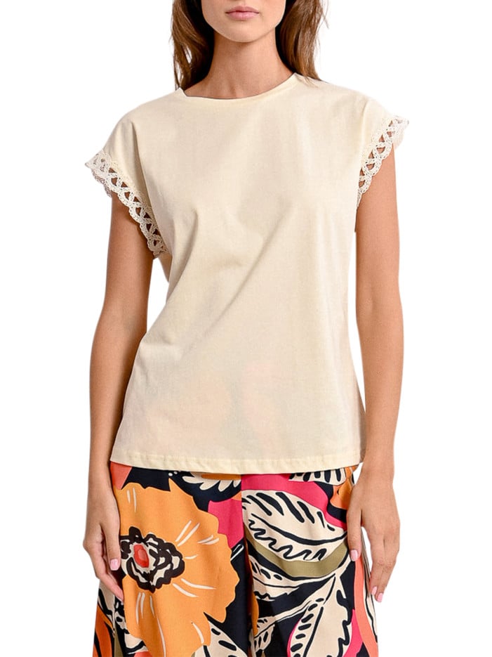T-shirt manches courtes en...