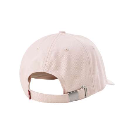 Casquette en coton rose unie réglable à l'arrière par un clip - Image 2