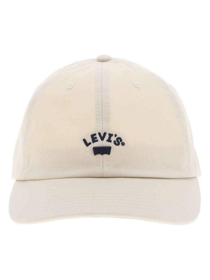 Casquette en coton ecrue...