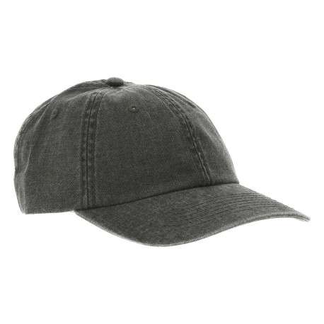 Casquette en coton kaki unie avec un patch d'authentification - Image 3