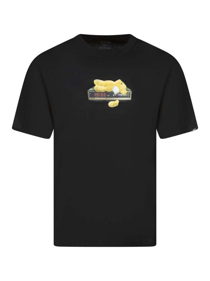T-shirt en coton noir...