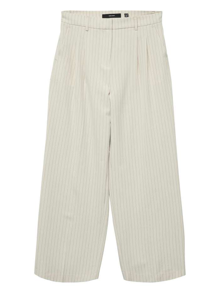 Pantalon chino écru à...
