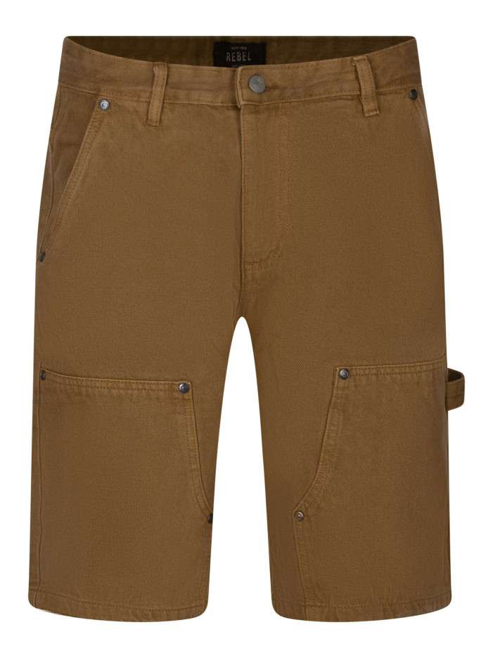 Short 5 poches camel uni...