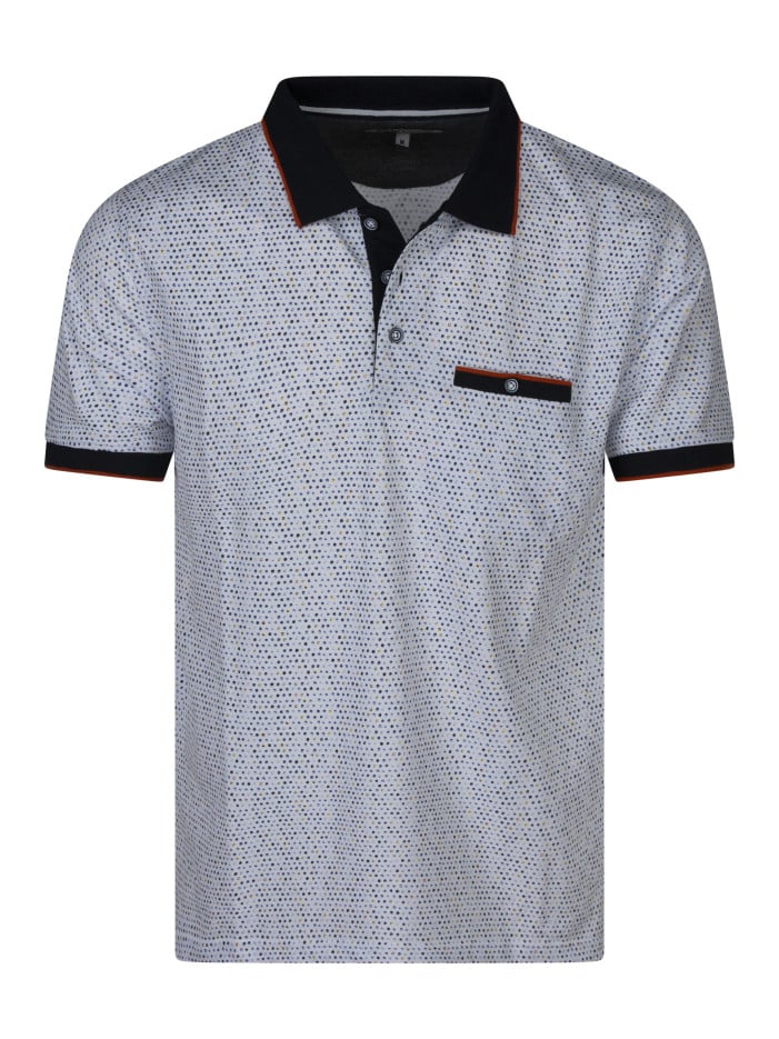 Polo multicolore avec une...