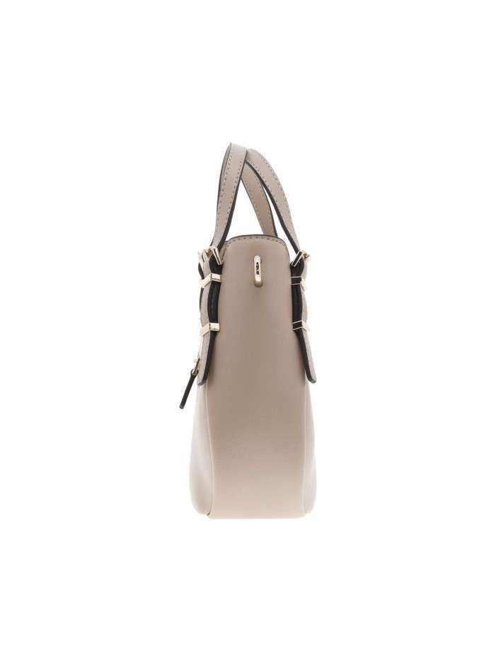 Sac Bandoulière GUESS Caddie Camera Bag En Simili Cuir Taupe - Neuf Avec étiquettes
