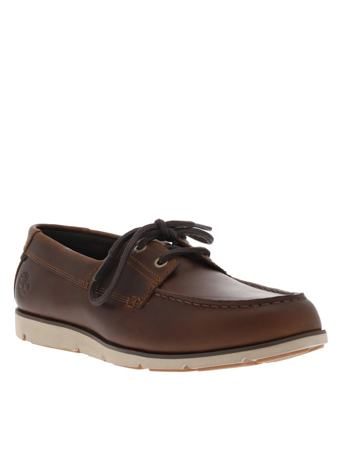 Mocassins en cuir marrons...