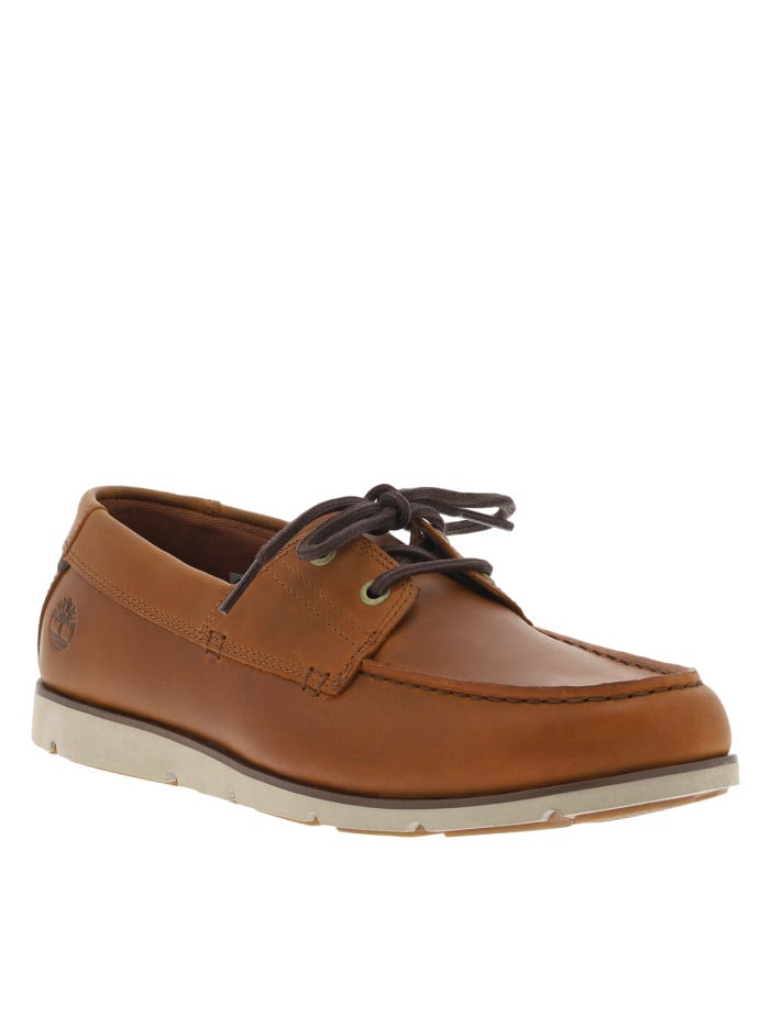 Mocassins en cuir marrons...