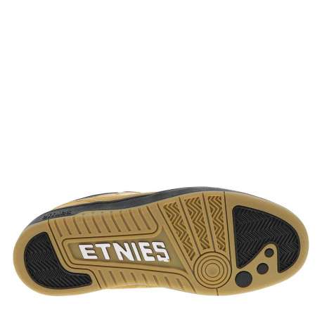 Baskets jaunes moutarde en suède à semelle plate avec des lacets plats écrus - Image 5