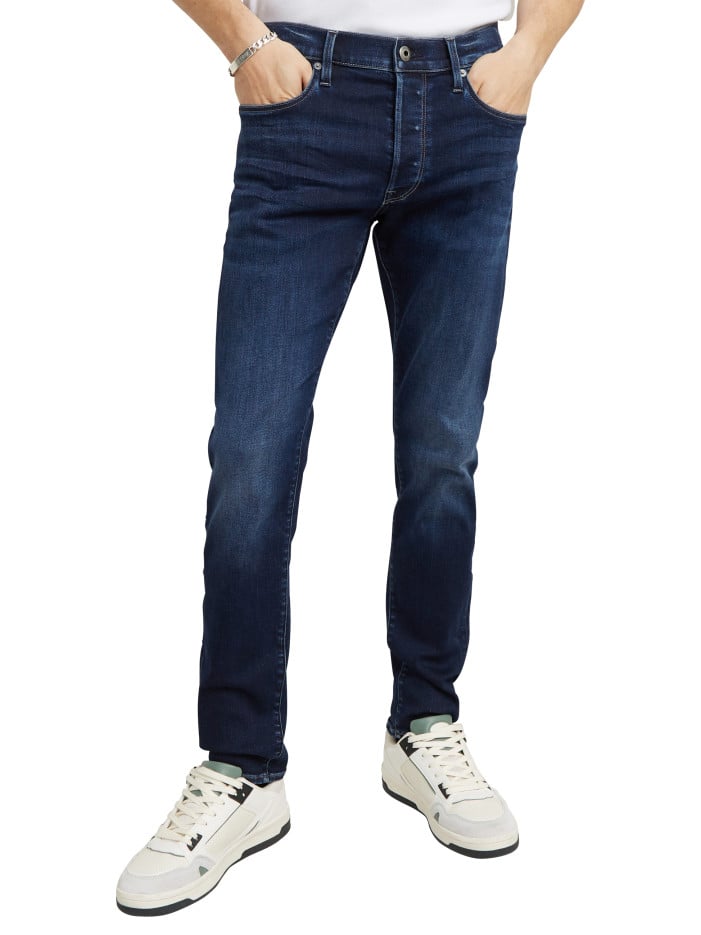 Jean en coton nuit avec une...