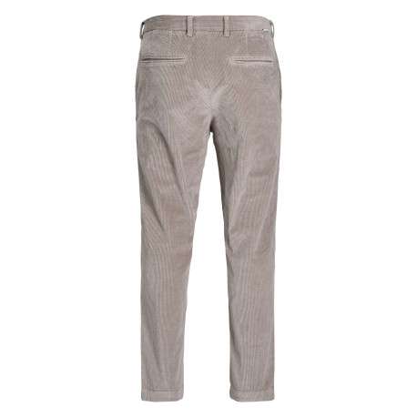 Pantalon beige en coton Chino Ace Corduroy en velours avec une coupe slim - Image 2