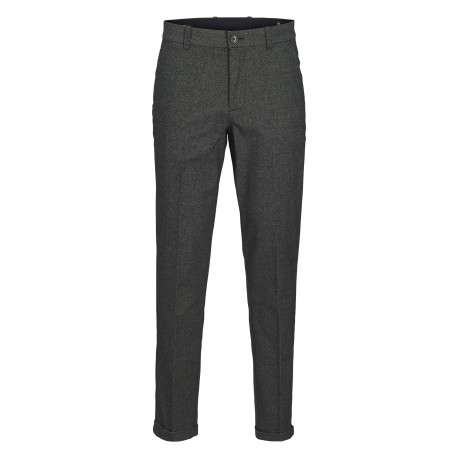 Pantalon anthracite Chino Ace Henry en coton mélangé à coupe slim
