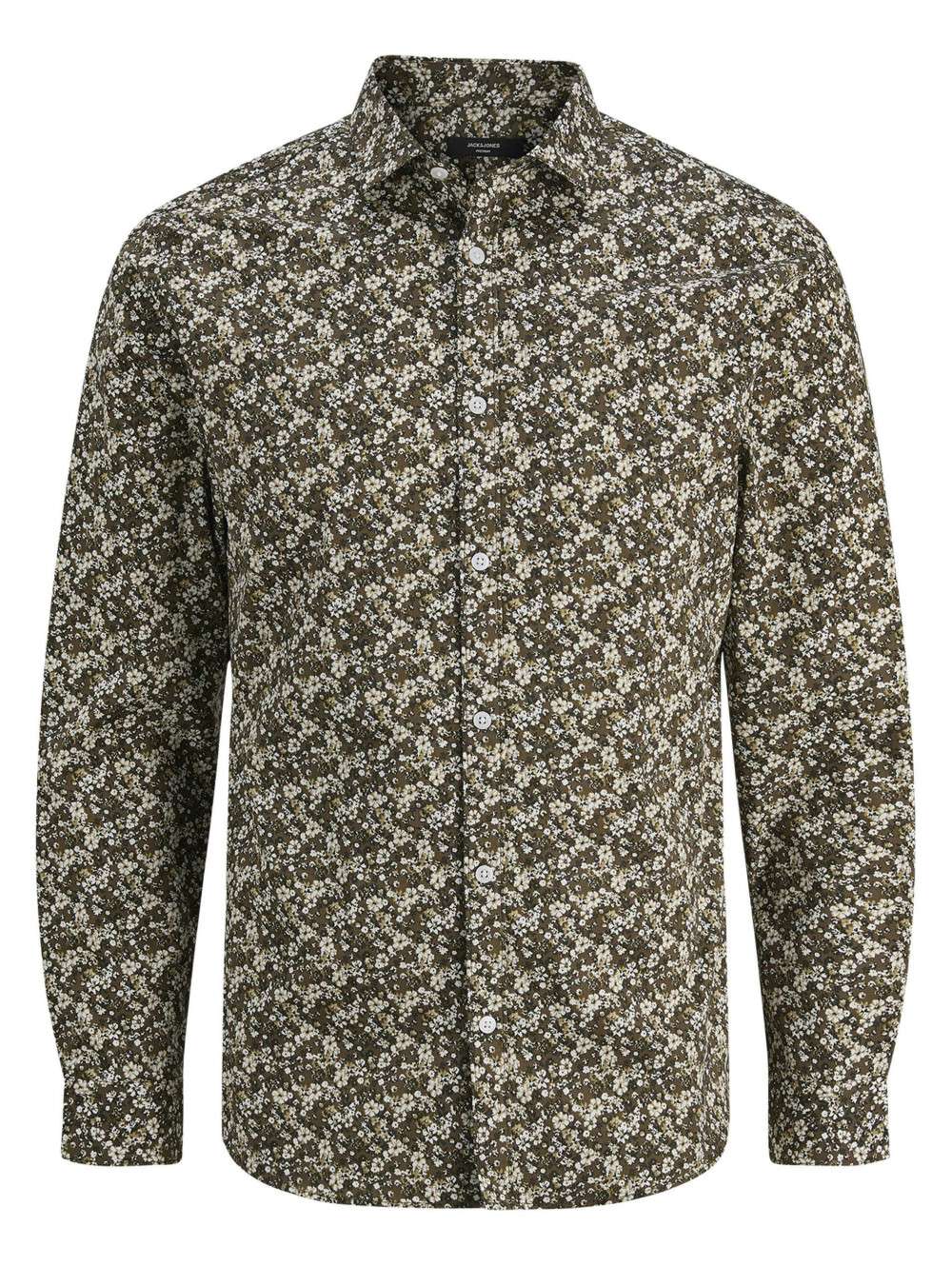 Chemise Jack & Jones Premium Slim - Taille L, Imprimé Floral, Coton, Neuf Avec Étiquettes