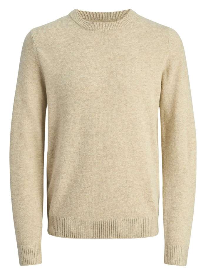 Pull manches longues écru...