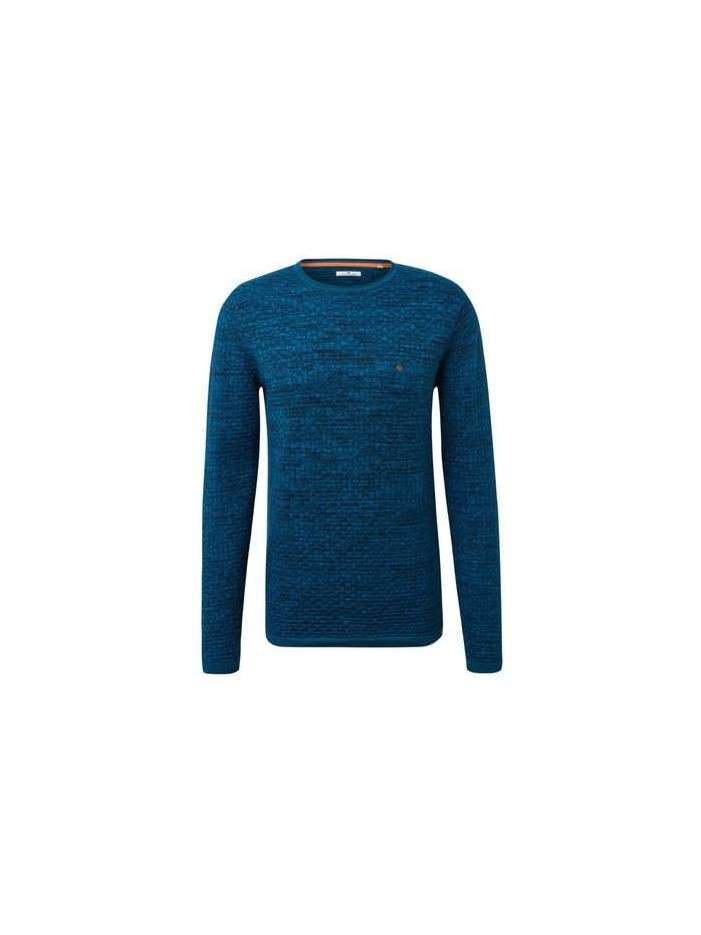 Pull homme bleu