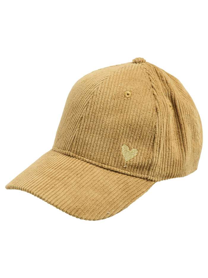 Casquette en coton camel...