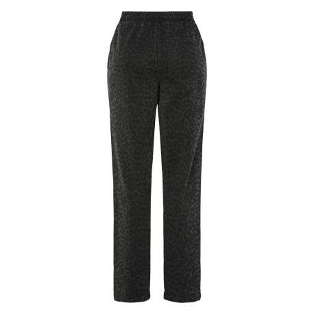 Pantalon chino anthracite à motif léopard avec poches plaquées - Image 2