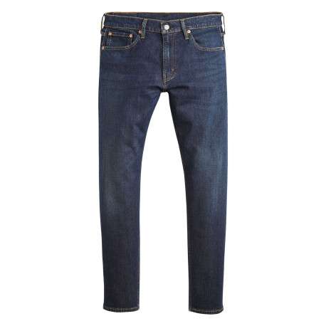 Jean 512® Taper indigo à coupe slim avec un patch de la marque