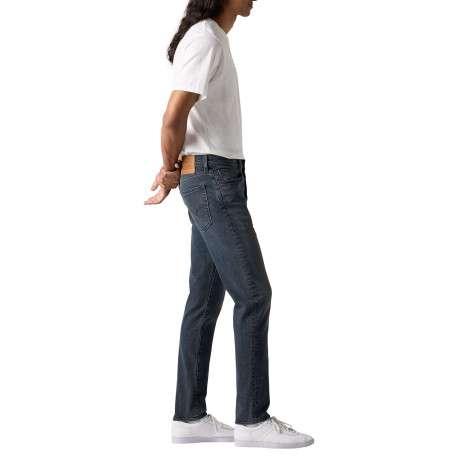 Jean 512® Taper anthracite en coton à coupe slim avec un patch de la marque - Image 5