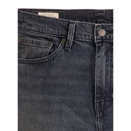 Jean 512® Taper anthracite en coton à coupe slim avec un patch de la marque - Image 7