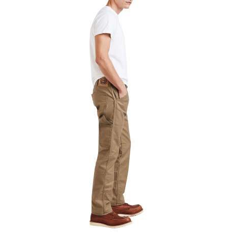 Pantalon en coton camel uni Cargo Workwear 505 ® Utility avec une coupe droite - Image 3