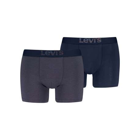 Lot de 2 boxers courts multicolores en coton avec ceinture élastiquée