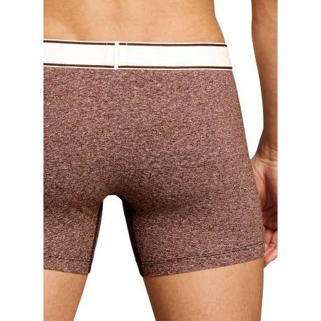 Lot de 2 boxers courts multicolores en coton avec ceinture élastiquée - Image 9