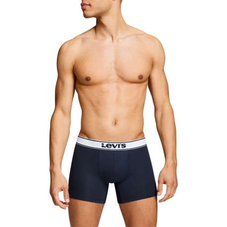 Lot de 3 boxers courts multicolores en coton avec ceinture élastiquée - Image 4