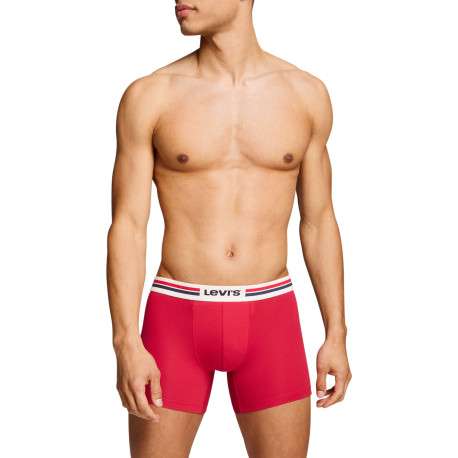 Lot de 3 boxers courts multicolores en coton avec ceinture élastiquée - Image 5