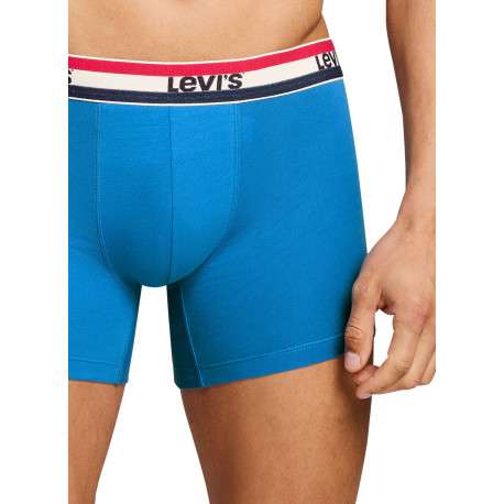 Lot de 3 boxers courts multicolores en coton avec ceinture élastiquée - Image 8