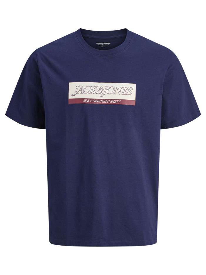 T-shirt en coton marine...