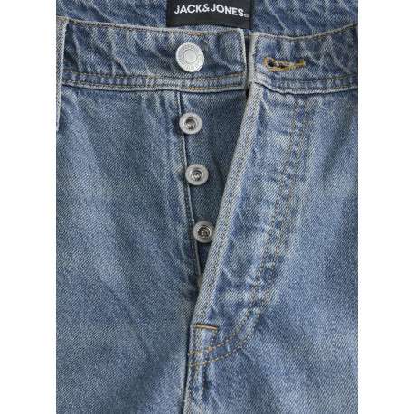 Jean Jjialex Jjoriginal Sq 071 Noos en coton bleu délavé avec une coupe bootcut - Image 2