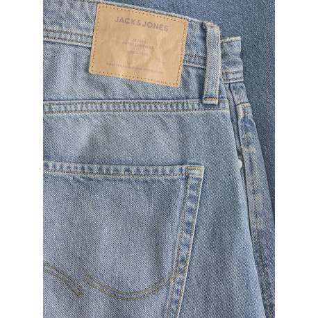 Jean Jjialex Jjoriginal Sq 071 Noos en coton bleu délavé avec une coupe bootcut - Image 4