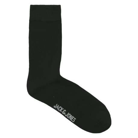Lot de 3 paires de chaussettes hautes noires rayées avec une coupe haute - Image 4
