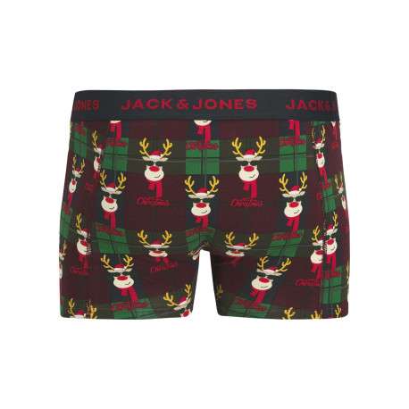 Lot de 3 boxers classiques en coton mélangé nuit à motifs avec une coupe fermée - Image 3