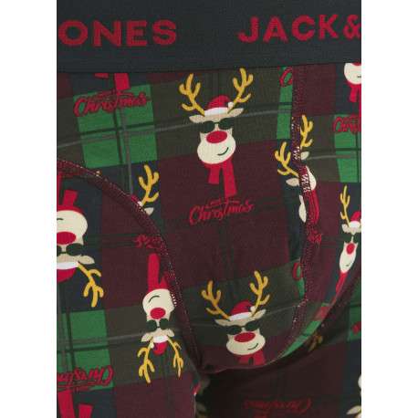 Lot de 3 boxers classiques en coton mélangé nuit à motifs avec une coupe fermée - Image 4