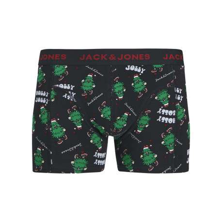 Lot de 3 boxers classiques en coton mélangé nuit à motifs avec une coupe fermée - Image 5
