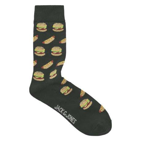 Lot de 3 paires de chaussettes hautes multicolores à motifs avec une coupe haute - Image 5