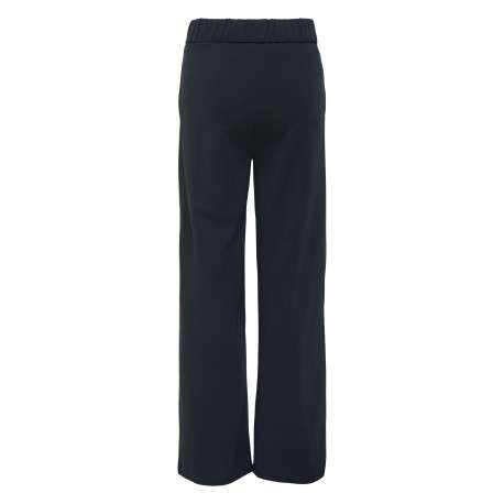 Pantalon chino nuit uni avec une coupe droite et une taille élastiquée - Image 2