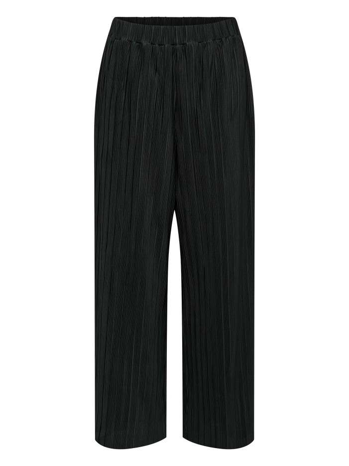 Pantalon noir uni avec une...