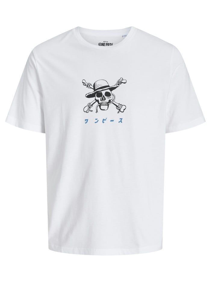 T-shirt en coton blanc...