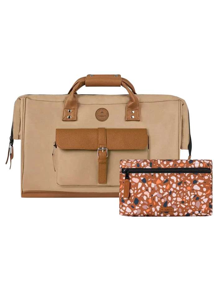 Sac weekender taupe uni...