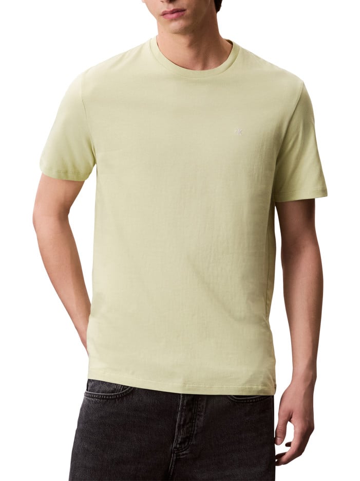 T-shirt en coton vert clair...