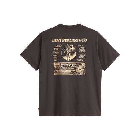 T-shirt noir avec un imprimé fantaisie et des manches courtes - Image 2