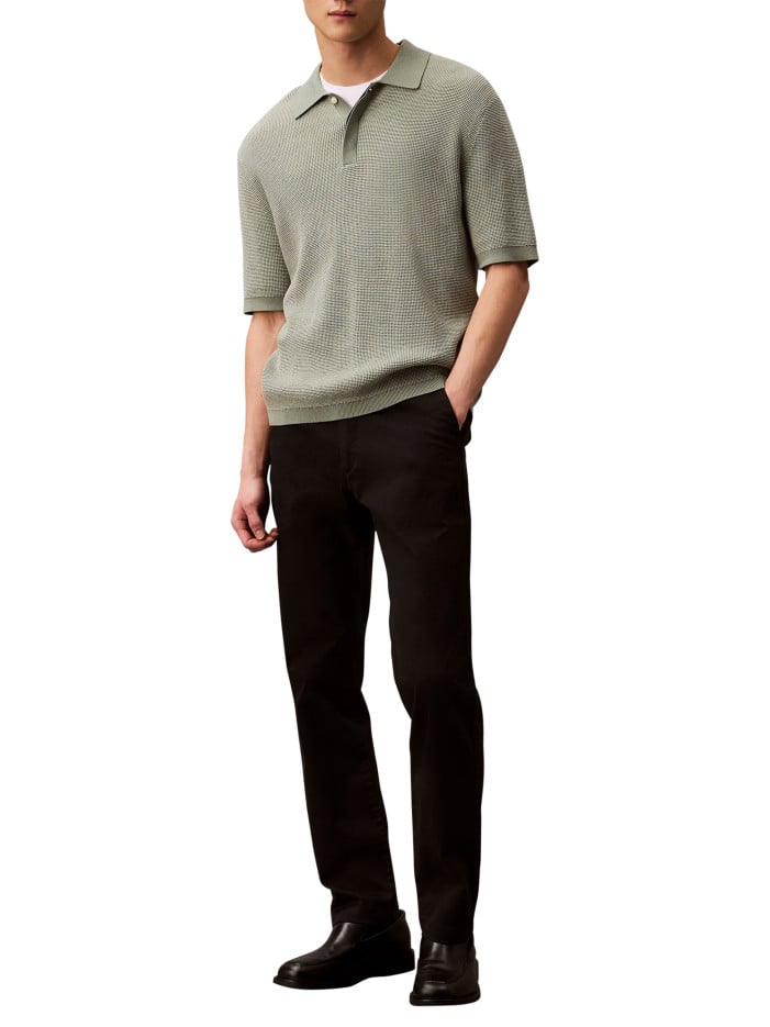 Pantalon chino en coton...