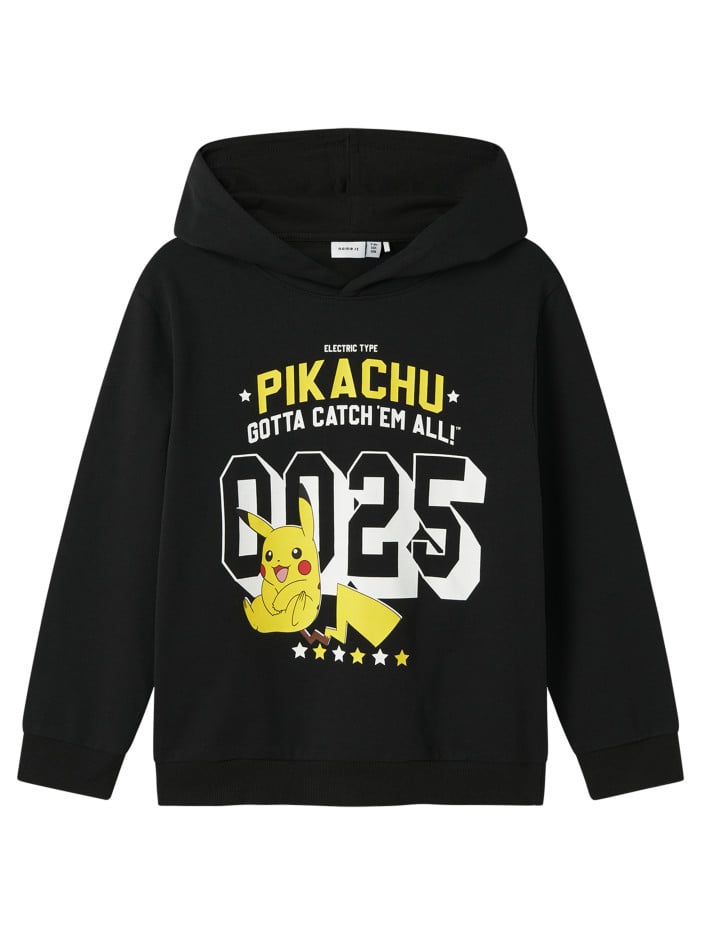 Sweat noir imprimé avec une...