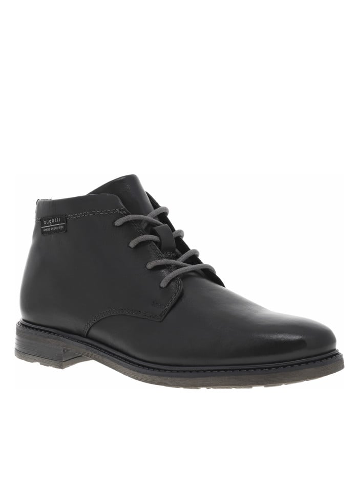 Bottines en cuir noires...